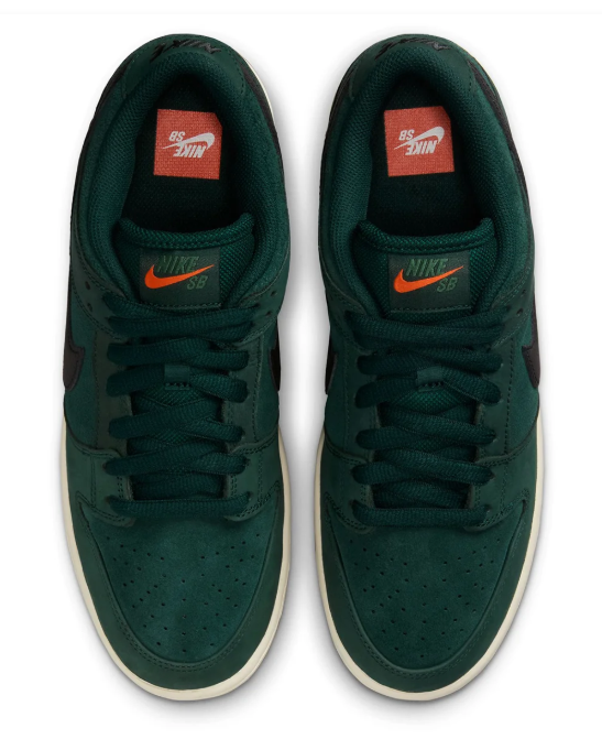 Nike SB Dunk Low Orange Label Skate Shoes – Deep Fir