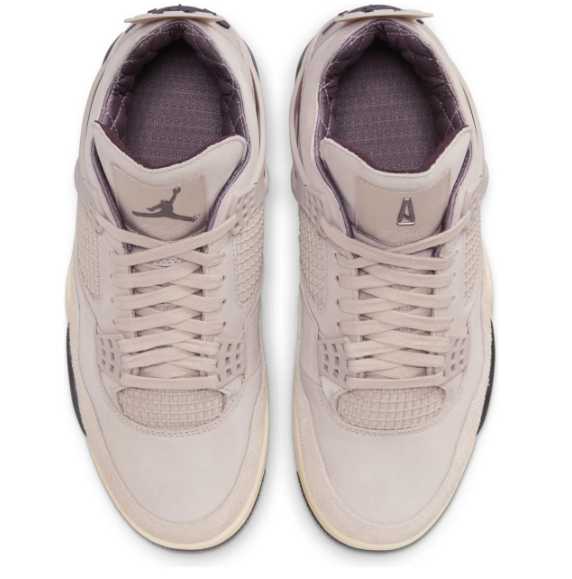 A Ma Maniére x Air Jordan 4 Women’s “Fossil Stone” – Taupe / Cream / Burgundy