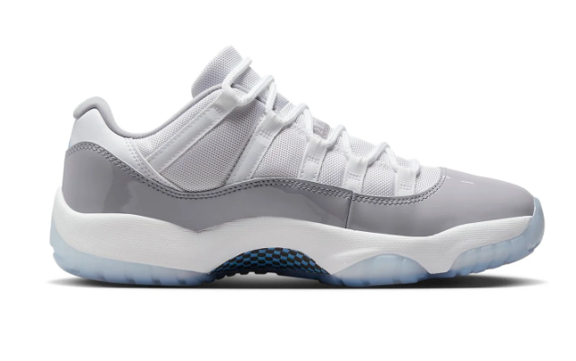Air Jordan 11 Retro Low “Cement Grey” – White / Cement Grey