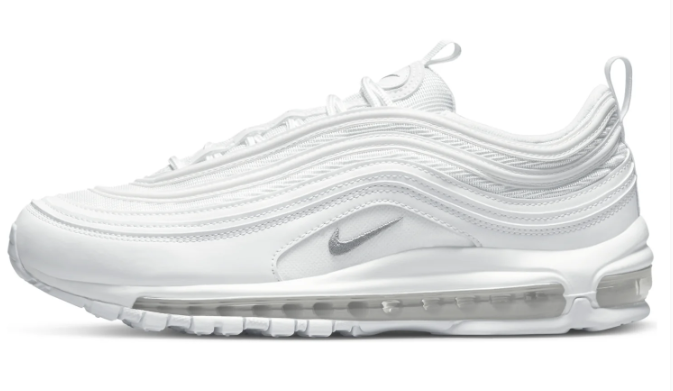 Nike Air Max 97 Sneakers – Triple White