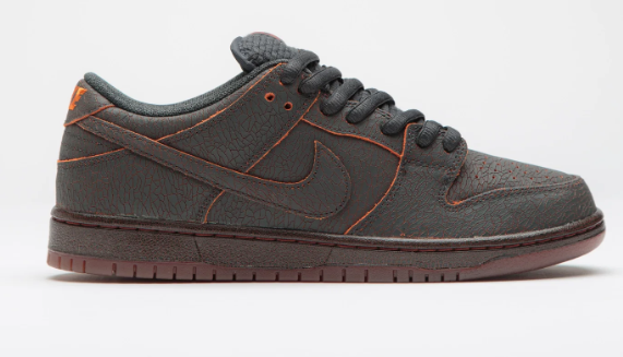 Nike SB Dunk Low Pro Premium "Krampus" - Dark Smoke Grey / Campfire Orange / Black