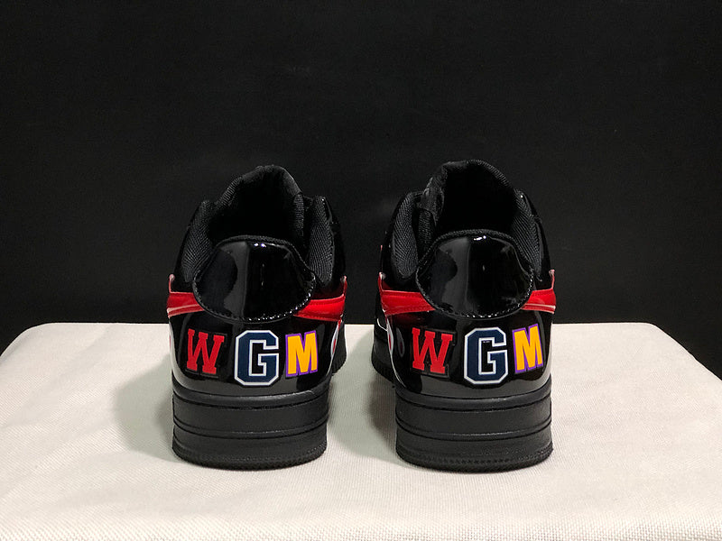 BAPE STA Glossy Shark Low-Top Sneakers - Black & Red
