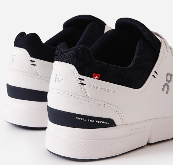 On Men's THE ROGER Advantage Sneakers – White/Black