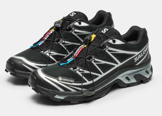 Salomon XT-6 GTX GORE-TEX Shoes - Black / Footwear Silver
