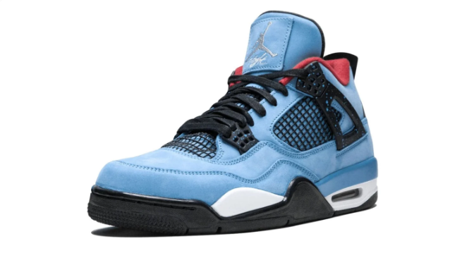 Air Jordan 4 Retro – Blue / Black / Red