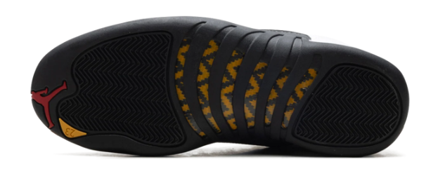 Air Jordan 12 "Taxi" (2025) Sneakers - White / Black / Gold