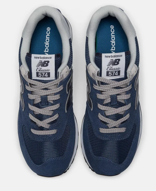 New Balance 574 Core Sneakers – Navy/Grey