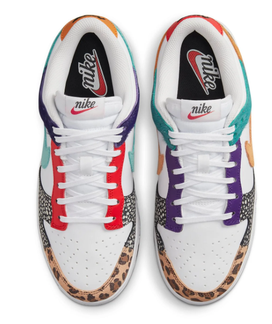 Nike Women's Dunk Low SE Sneakers – Safari Mix