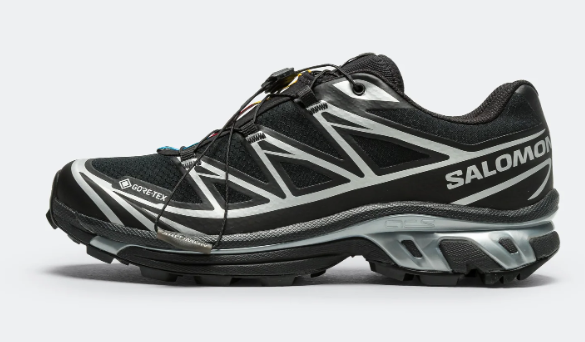 Salomon XT-6 GTX GORE-TEX Shoes - Black / Footwear Silver