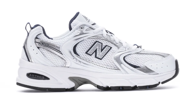New Balance Women's 530 Wide Sneakers – White/Natural Indigo