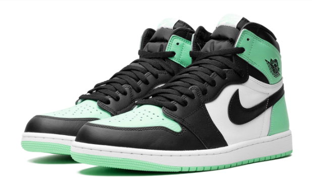 Air Jordan 1 Retro High OG “Green Glow” – Green / Black / White