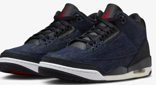Jordan x Levi’s® Air Jordan 3 Retro 'Indigo Gym Red'