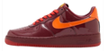 Nike Air Force 1 Low 'Red Patent' Sneakers – Dark Team Red