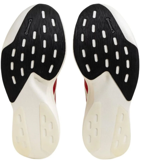 adidas Adizero EVO SL Running Shoes – Off-White / Red