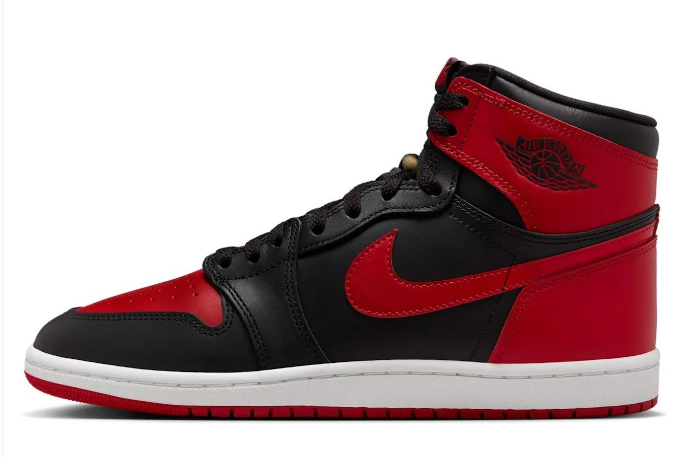 Air Jordan 1 High ’85 “Bred” (2025) – Black / Red / White