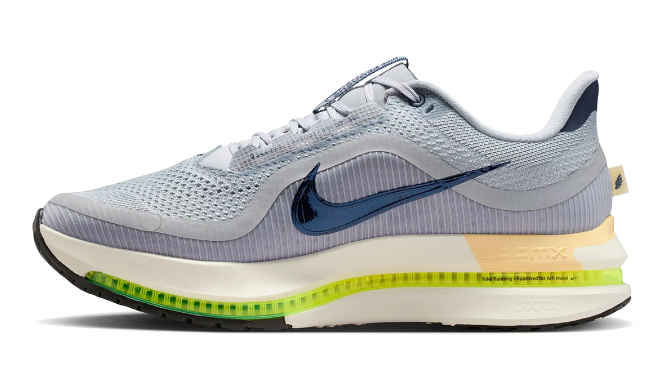 Nike Pegasus Premium Running Shoes – Grey / Navy / Volt
