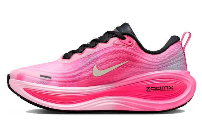 Nike Vomero Plus Running Shoes – Pink / Black