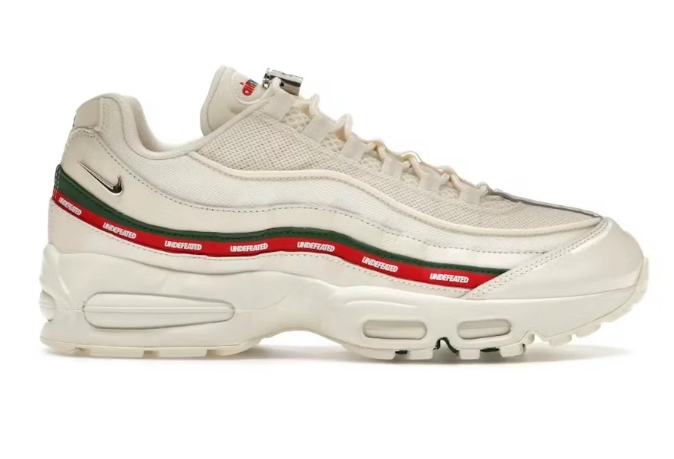 Undefeated x Nike Air Max 95 SP 'Sail' Sneakers