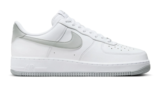 Nike Air Force 1 Low '07 Men's Sneakers – White/Wolf Grey