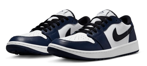 Air Jordan 1 Low Golf “Midnight Navy” – White / Navy / Black