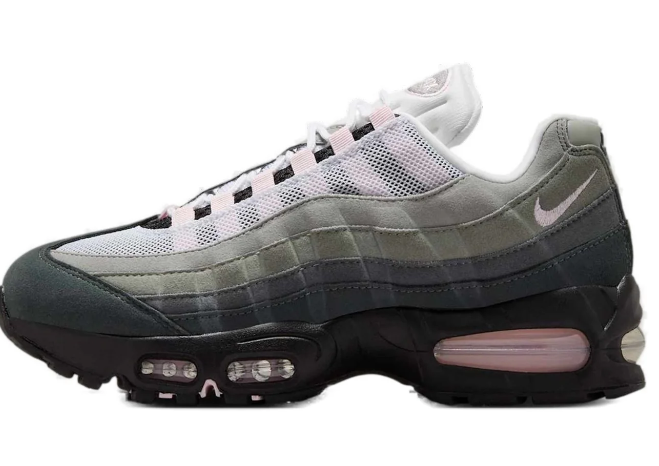 Nike Air Max 95 Women’s “Black Pink Foam” – Black / Grey / White / Pink