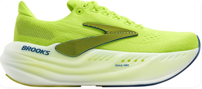 Brooks Glycerin Max Men's Running Shoes - Lime Green / Cream