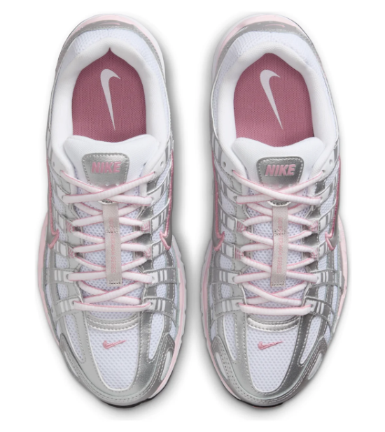 Nike P-6000 Women’s “White Elemental Pink” – White / Metallic Silver / Pink