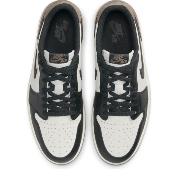 Air Jordan 1 Retro Low OG “Mocha” – White / Black / Brown