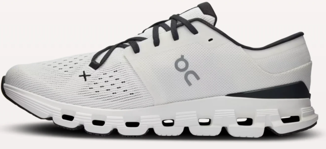 On Cloud X 4 Men's Training Shoes – White & Black