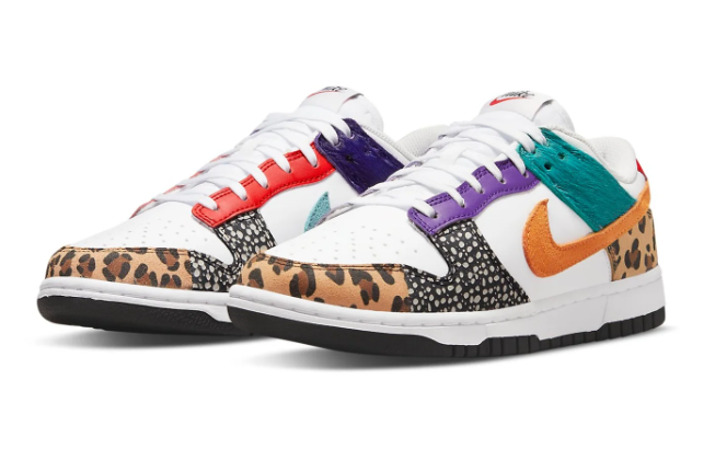 Nike Women's Dunk Low SE Sneakers – Safari Mix