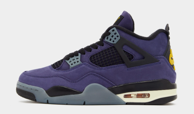 Air Jordan 4 Retro “Lakers” – Purple / Black / Yellow