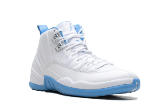 Air Jordan 12 “Melo” 2025 – White / Light Blue