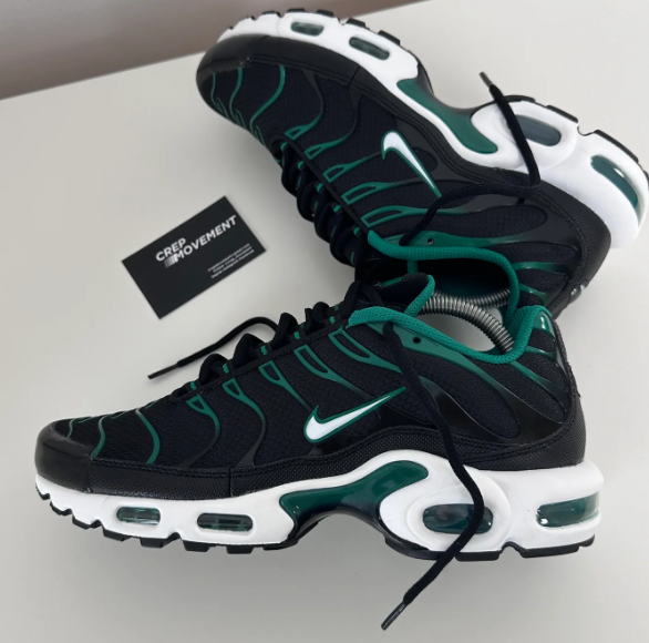 Nike Air Max Plus TN 'Malachite' Sneakers – Black/Green