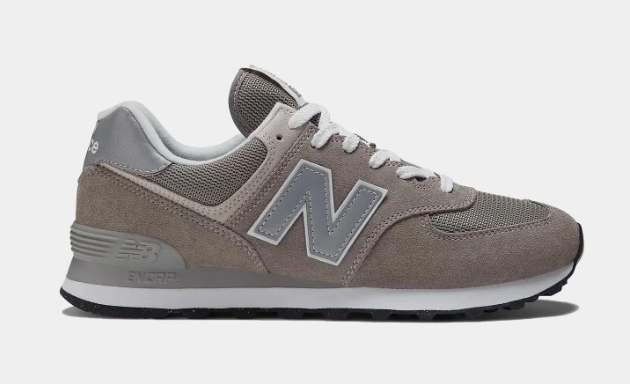New Balance 574 Core Sneakers – Grey/White