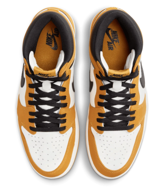 Air Jordan 1 Retro High OG Men’s Sneakers | Yellow Ochre