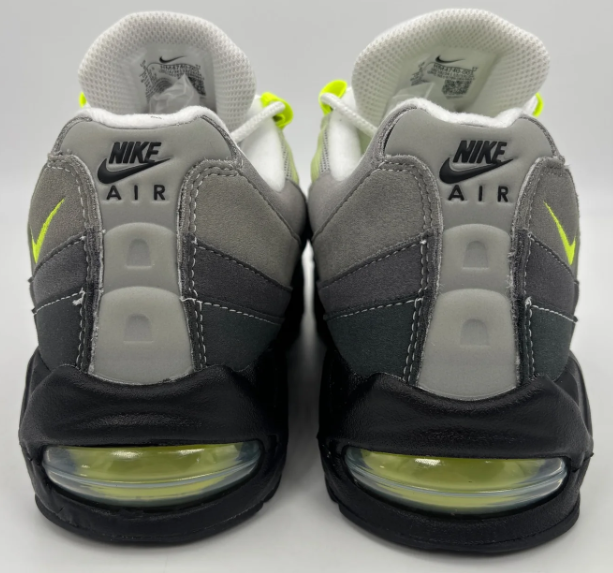 Nike Air Max 95 OG "Neon" Sneakers - Grey / Black / Neon Yellow