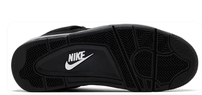 Air Jordan 4 Retro "Black Cat" (2025) Sneakers - Black