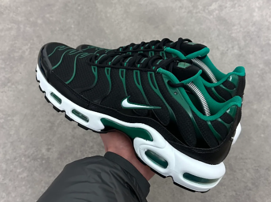 Nike Air Max Plus TN 'Malachite' Sneakers – Black/Green