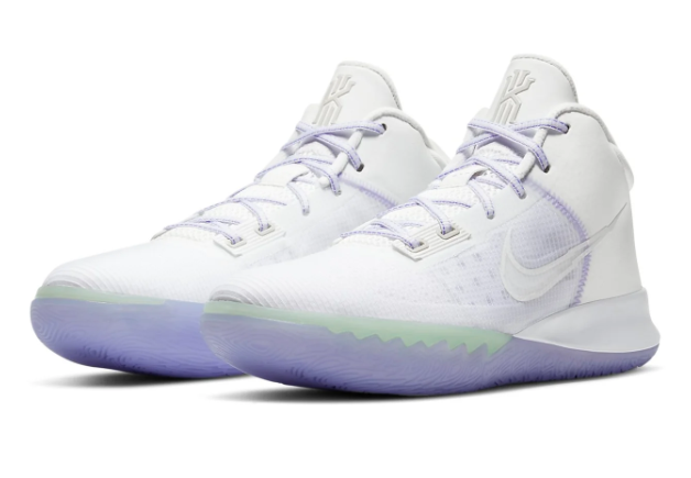 Nike Kyrie Flytrap 4 EP Basketball Shoes – White/Purple Pulse