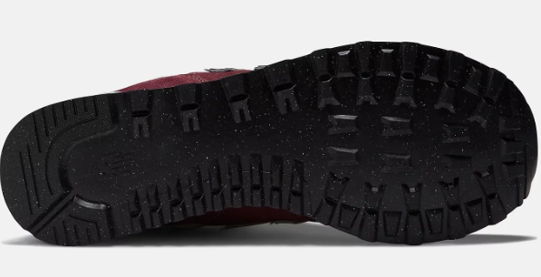 New Balance 574 Men's Wide-Fit Sneakers - Black / Grey